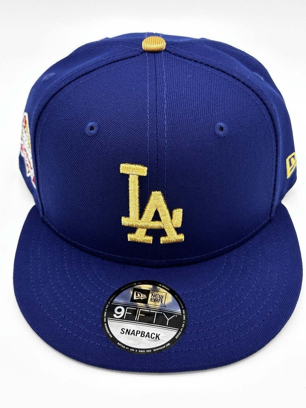 New Era LA Dodgers 2024 World Series Champions 9FIFTY Snapback Gold NWT OSFM
